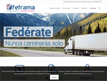 Tablet Screenshot of fetrama.com